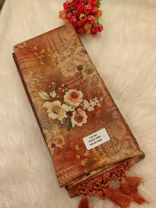  DIGITAL PRINT SILK SAREE SS04